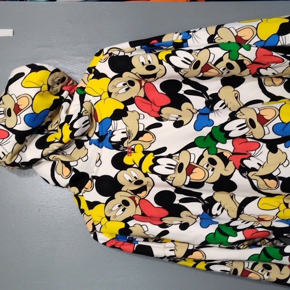 Levi’s X Disney Mickey & Friends Graphic Hoodie Sweater large mini Mickey Goofy - Picture 4 of 12